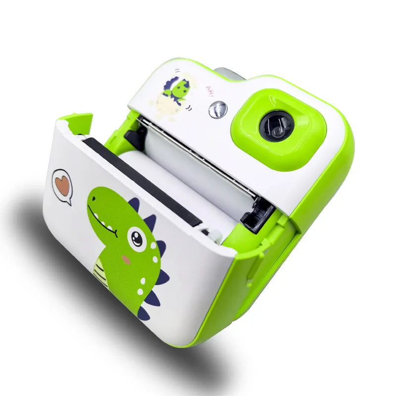 Kids Thermal Print Camera Instant Photo Printing Camera 1080P HD Digital Camera Toys Parent-child Interaction Camera Toys Gifts