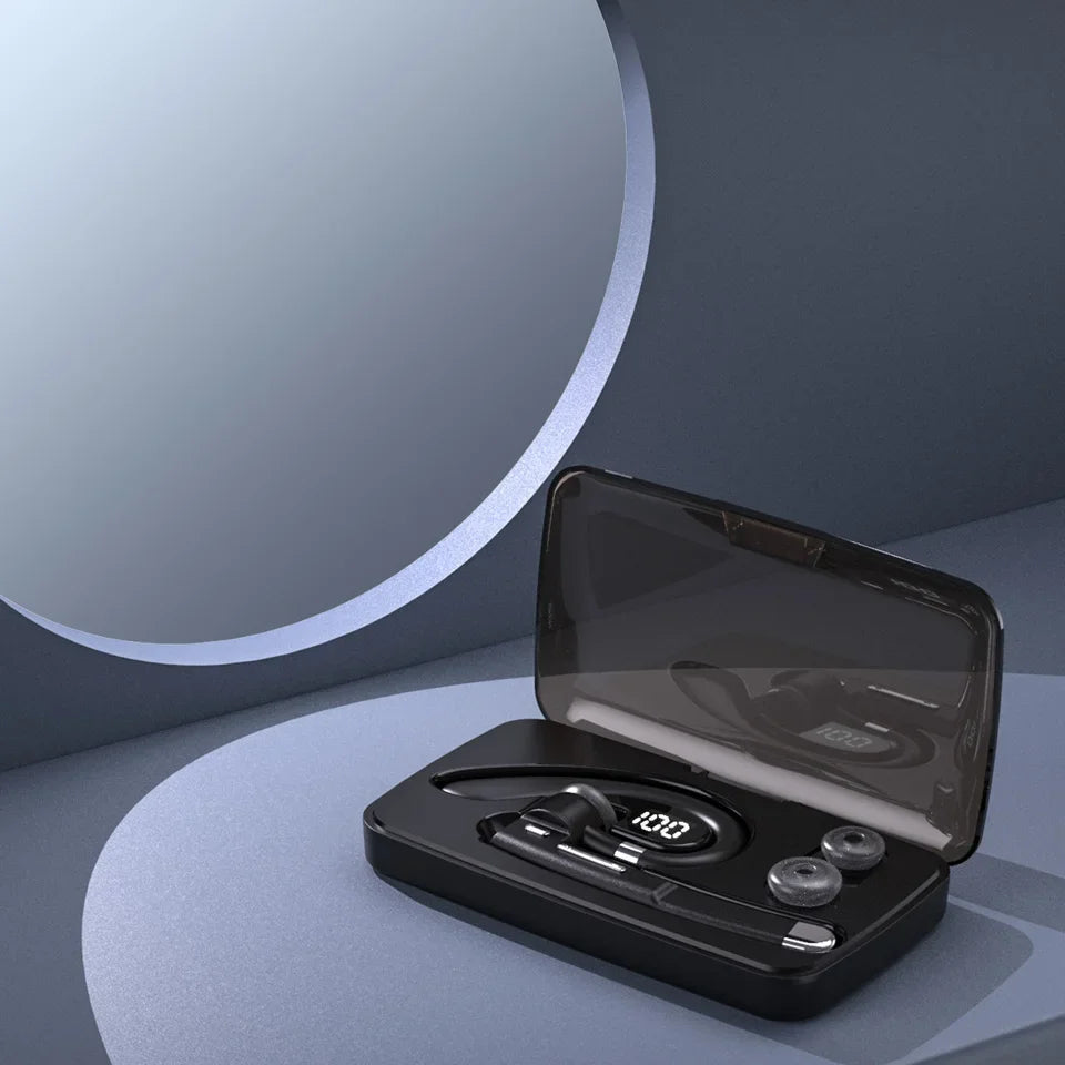 YYK-520 Wireless Headset Gaming Earphone with Built-in Mic for Driving Business Office Compatible with All Smart Phone