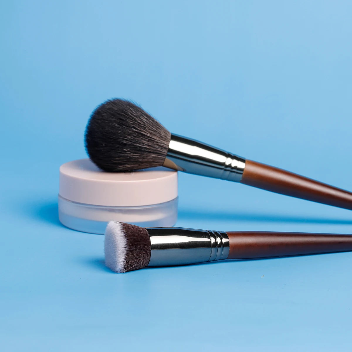 OVW Makeup Brushes Natural Hair Foundation Powder Eyeshadow Contour Professional Makeup brush Set Kit maquiagens