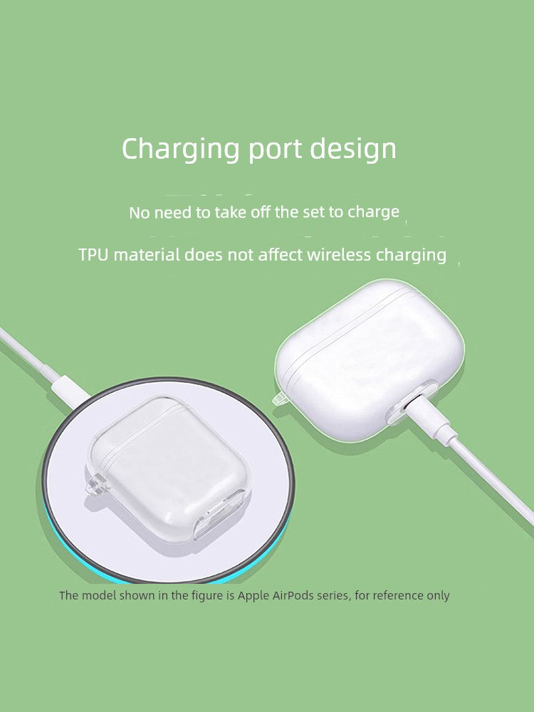 S6s Ultra Protective Case for Sanag Serena Small Nebula S6s Bluetooth Headphone Case New Arrival S6spro Transparent Silicone Earphone Case Pro Drop-Resistant Soft Case Cartoon Cute Female