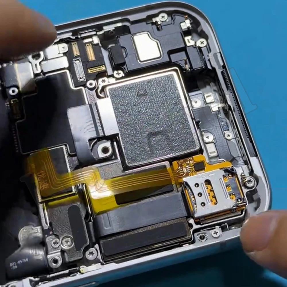 US Version For iPhone 17Pro 17 Pro Max ESIM to SIM Card Flex Cable Replacement with Built-in MEP Super Snow IC Repair Tools