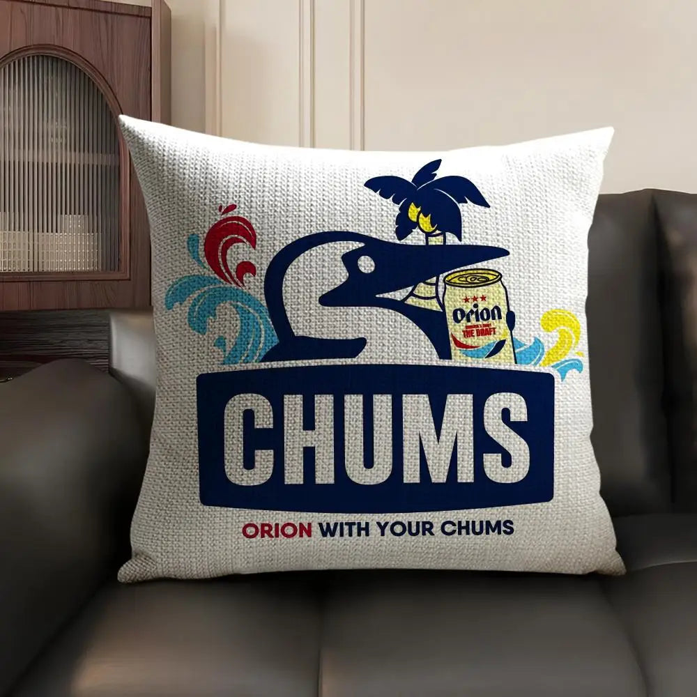 Fashion Art Design C-ChuMS Cushion Cover Soft Plush Double-Sided Printed Decorative Pillow Case Sofa All Seasons Home Decor Gift