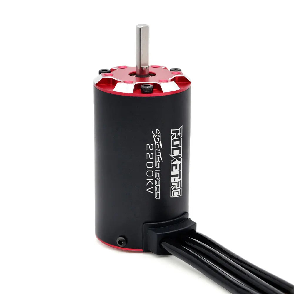 Rocket RC V2 supersonic 3650 3660 3665 3670 3674 Built -in Temperature Sensor Brushless Motor for 1/8 1/10 RC Car Off-Road Boat