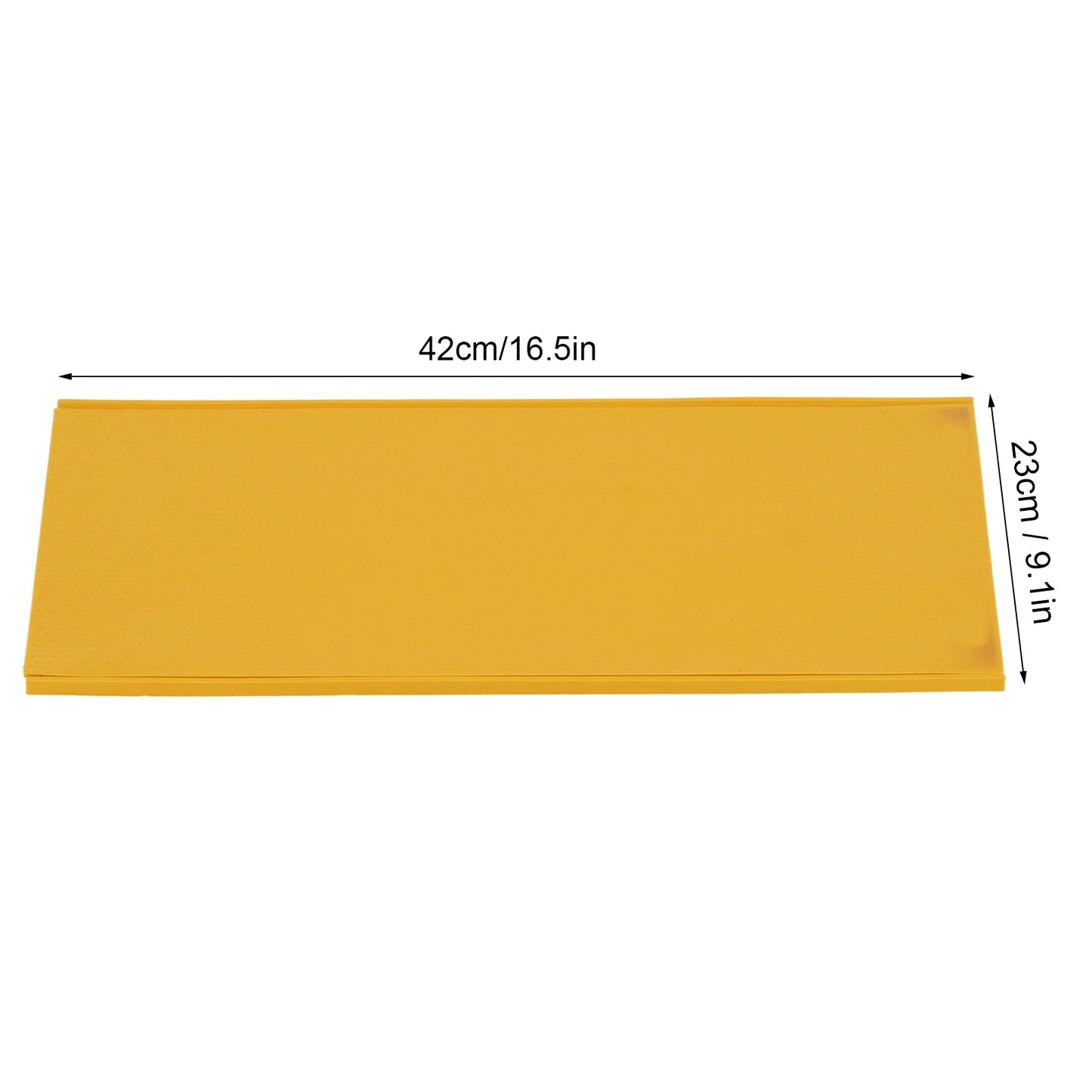 2PCS 5.4mm Beeswax Press Mold DIY Rubber Comb Foundation Sheet Beekeeping Accessory Yellow Beeswax Sheet Beeswax Press Embosser