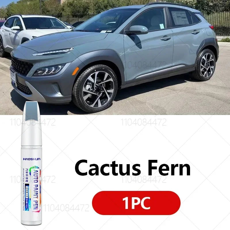 For Hyundai Kona 2017-2025 OS SX2 Paint Repair Pen Touch Up Scratch Remover DIY Auto Accessories Black White  Blue Gray Red Grey
