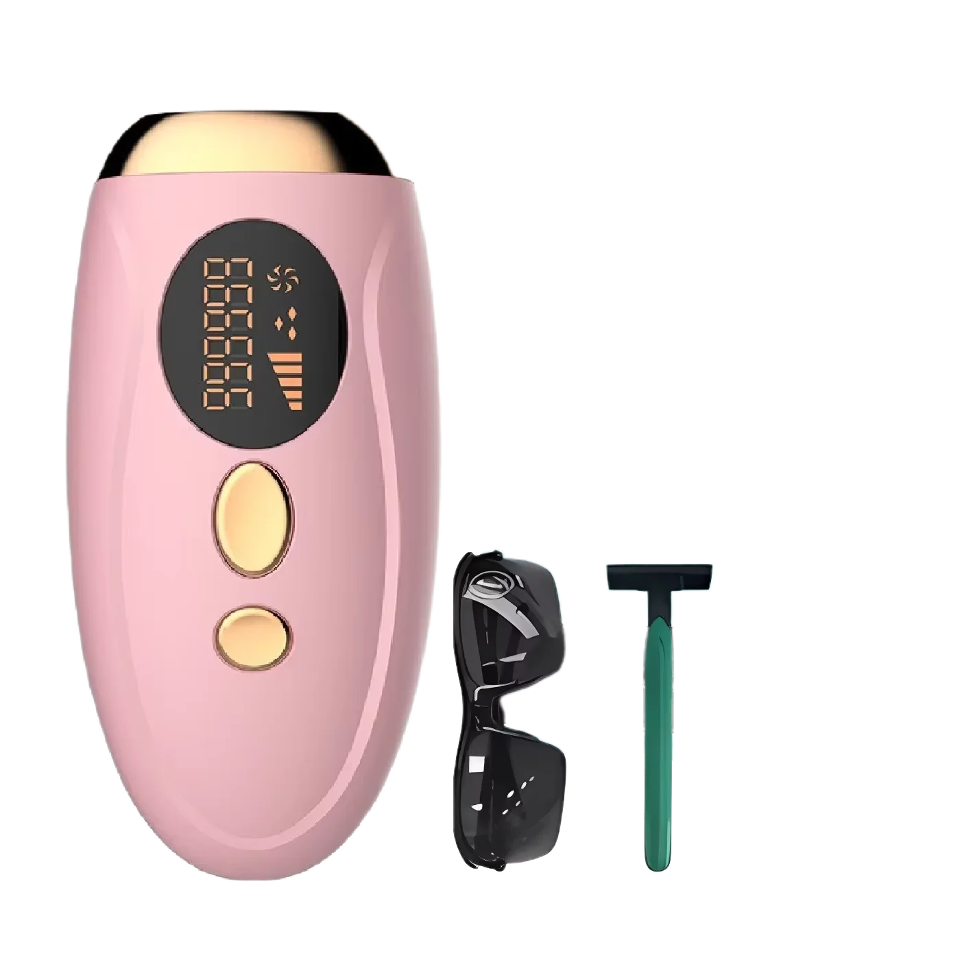 Portable IPL Laser Epilator 999999 Flashes - Painless, Permanent Hair Removal for Women’s Body and Bikini Line