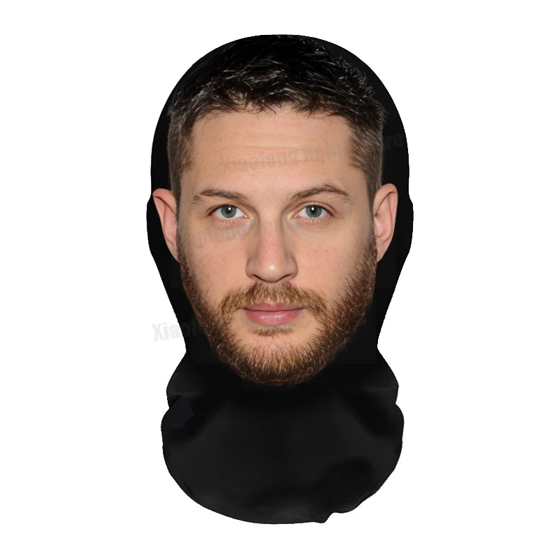 2026 NEW Halloween Balaclava Mask Unisex Cosplay Role Costumes Dress Up Celebrity Realistic Face Masks Headgear