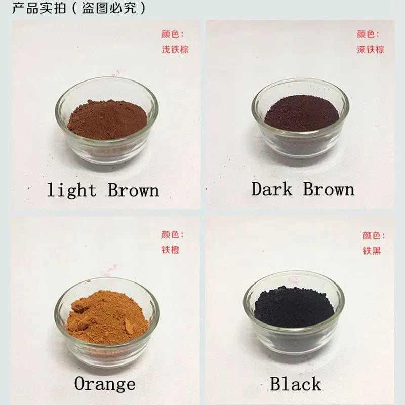Inorganic Iron Oxide Cosmetics Pigment Cosmetics Grade Dye For DIY Cosmetic Makeup Lipstick, Eye, Face, Nail Polish Powder