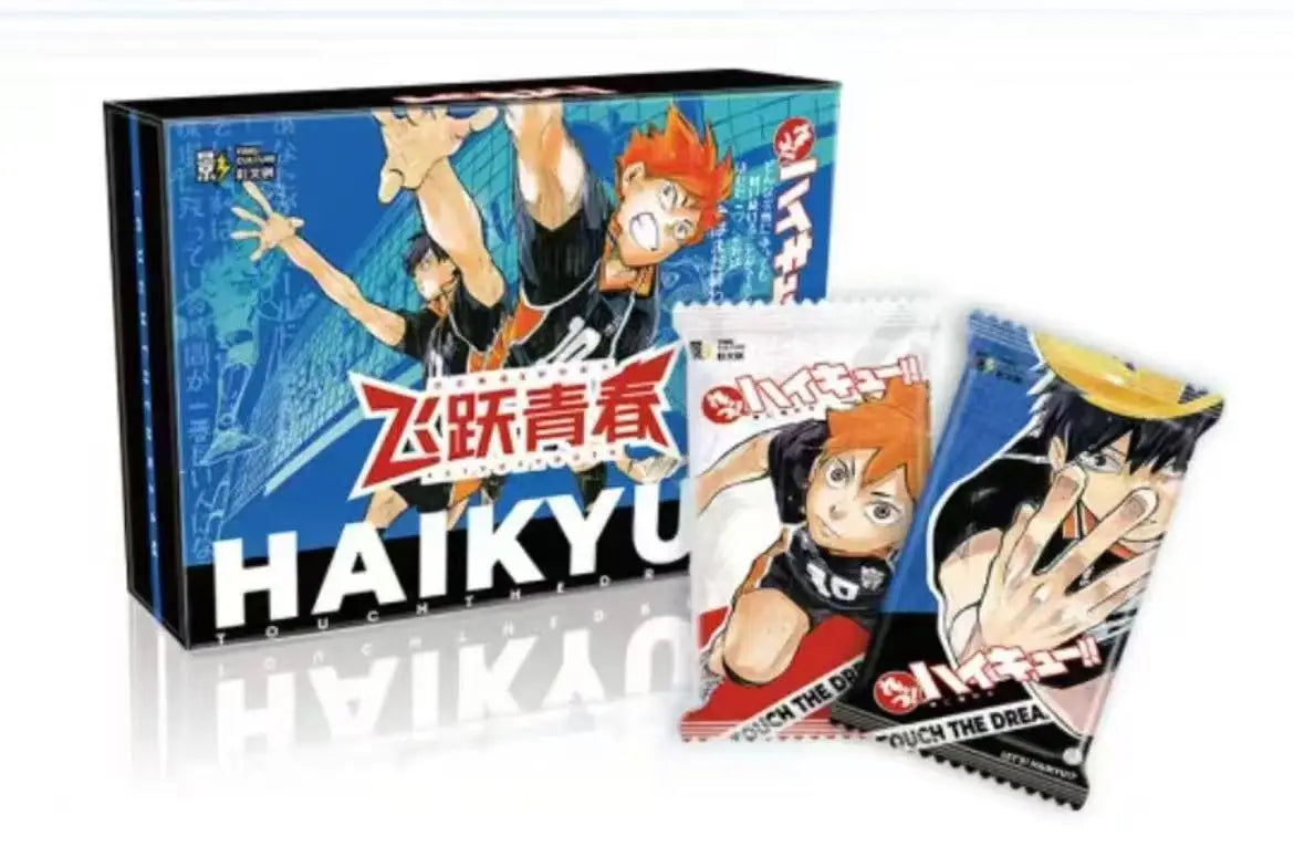 Haikyuu CardsThe Junkyard Showdown Is Coming Hotly with A Passionate Opening Classic Collectible Card Toys and Gifts