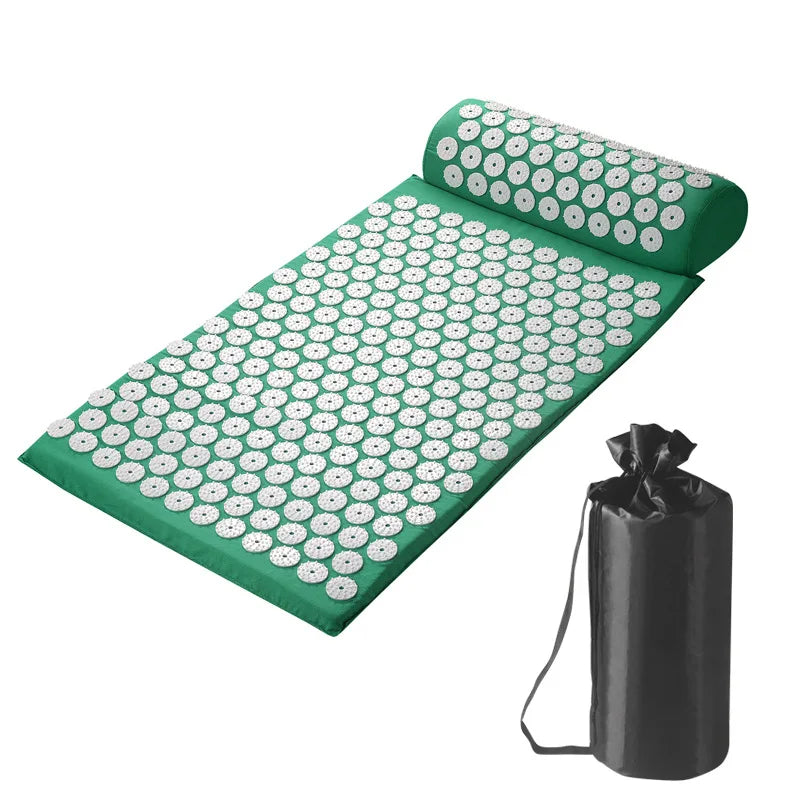 Massager Mat Shakti Mat Massage Yoga Mat Acupressure Relieve Stress Back Body Pain Spike Mat Acupuncture Massage Cushion