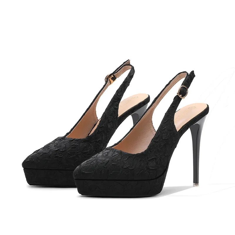 Sexy Women Pumps Bottom High Heels Platform Shoes Ladies Wedding Shoes Bride Chaussure Femme Talon 32-39 12cm Heels for women