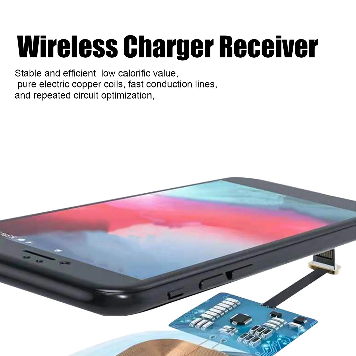 ZK40 10W Wireless Charging Receiver Type C Interface Wireless Charger Receiver Chip for Mobile Phones