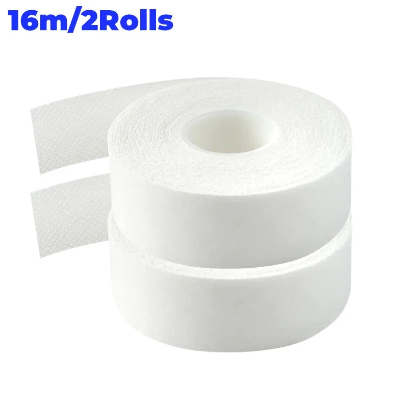 8/80M Hat Shirt Collar Anti-dirty Grime Protector Fixing Sticker Self-adhesive Disposable Tape Rolled Sweat-absorbent Tape