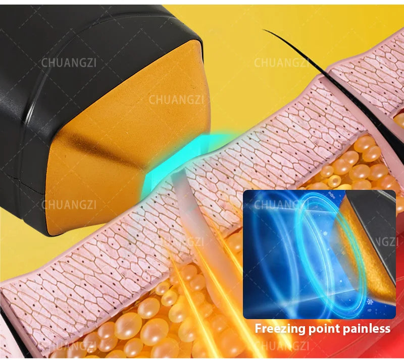 Professional 808nm Diode Laser Hair Removal Machine 3 wave Ice Titanium Painles Permanent Alexandrite Device For Salon Depilador