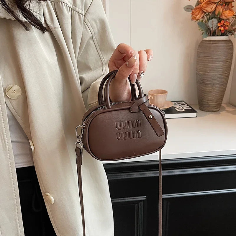 Luxury Brand Women Bag 2024 Winter Mini Crossbody Bag Purse Fashion Simple Handbag Satchel High Quality Lady Small Shoulder Bags