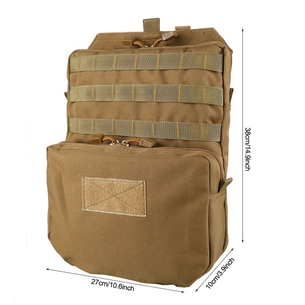 Simple Lightweight Outdoor Tactical Molle Backpack Airsoft Bag Hunting Combat Equipment Vest EDC Accessories Nylon Bag