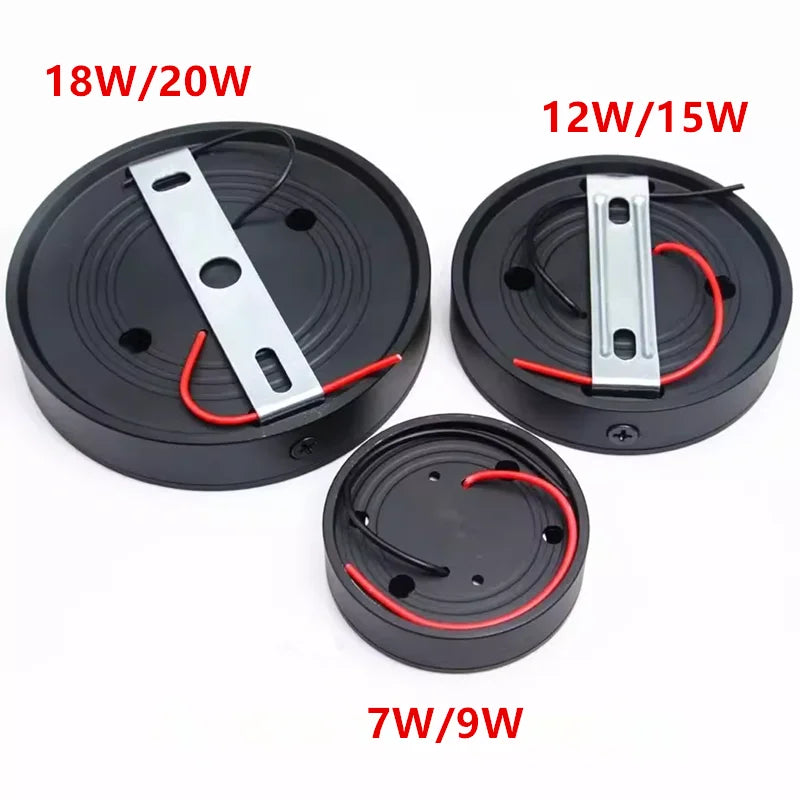 Surface Mounted Ultra-thin LED Downlight 110V-230V 7W9W12W15W18W20W CRI98 Anti-Glare Ceiling Lamp COB Spotlights Indoor Lighting