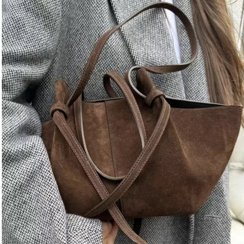 Luxury Large Capacity Women's Underarm Wing Bag, Female French Commuter Wings Handheld Shoulder Bag, Underarm Shopper Tote Bag