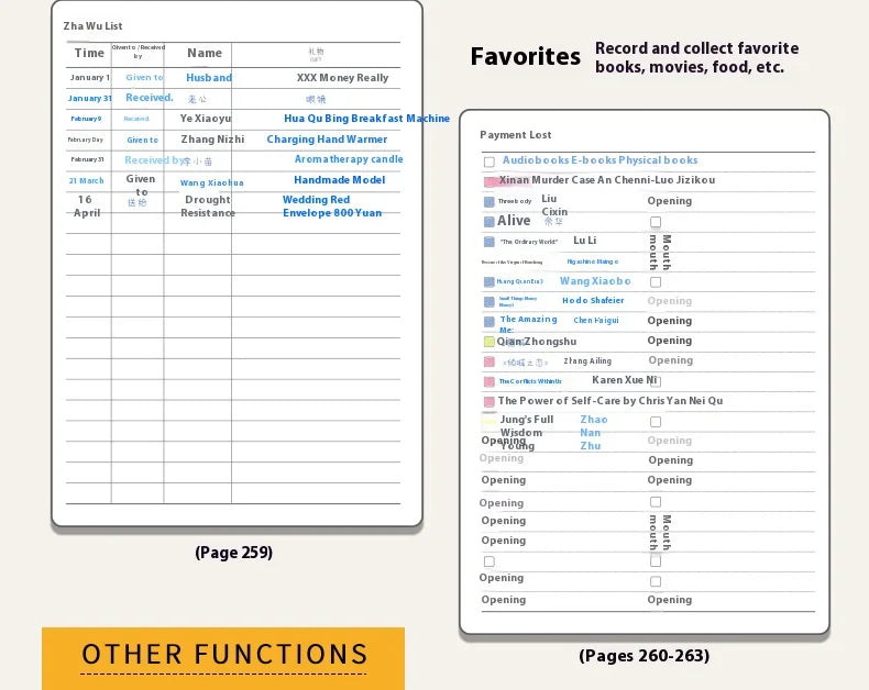 Kinbor 2026 A5 Efficient Planner Notebook,2 Days per Page with Habit Tracker,To-Do Lists&Time Management for Workplace, College