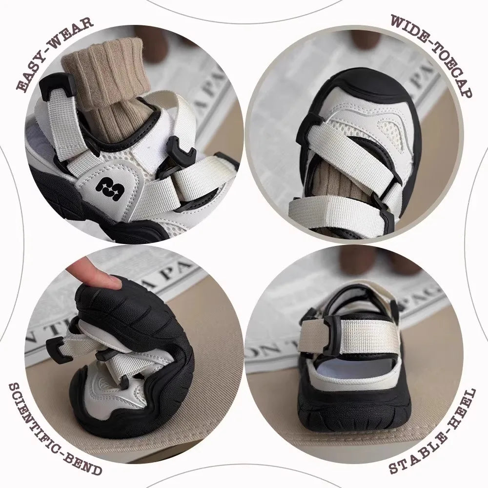 Unisex Kids Water Shoes 2026 New Summer Toddler Platform Sports Sandals Non-slip Comfort Versatile School Outdoor Play Footwear