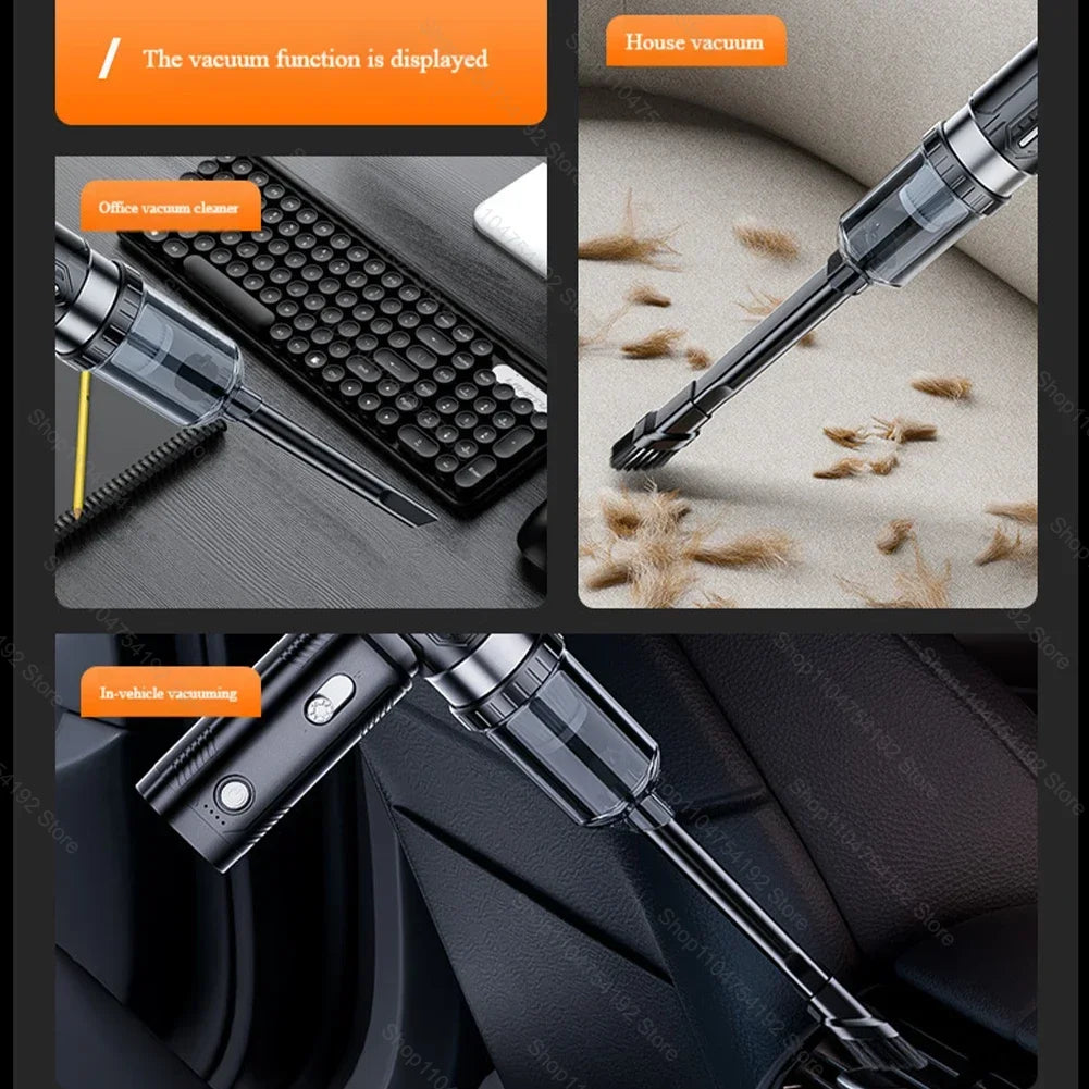 Turbo Jet Blower Powerful Air Blower Brushless Motor Turbo Fan Wind Speed Portable Dust Blower Electric Dryer Car Vacuum Cleaner