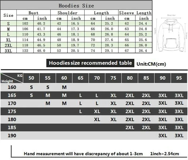 Men's Sportswear Kangaroo Winter Truly Comfortable StreetWe Unisex Rusty Printed Hoodie Casual Pattern Sweater TOPS Sweatshirt