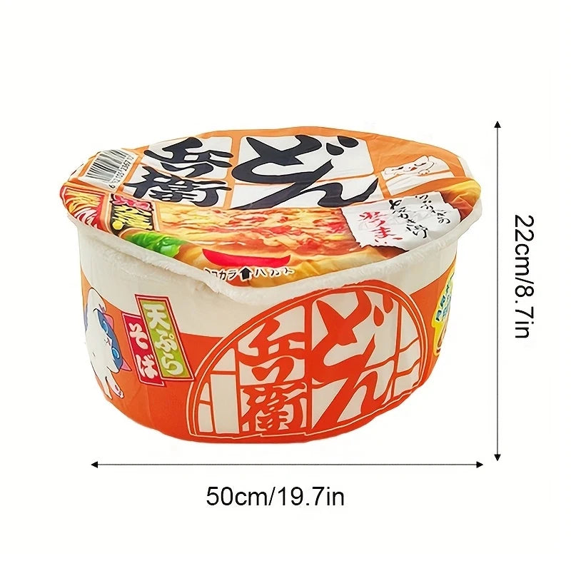 Pet Dog Cat House Kennel Super Large Instant Noodle Warm Dog Cat Nest Beds Cushion Udon Cup Noodle Pet Bed Cozy Nest