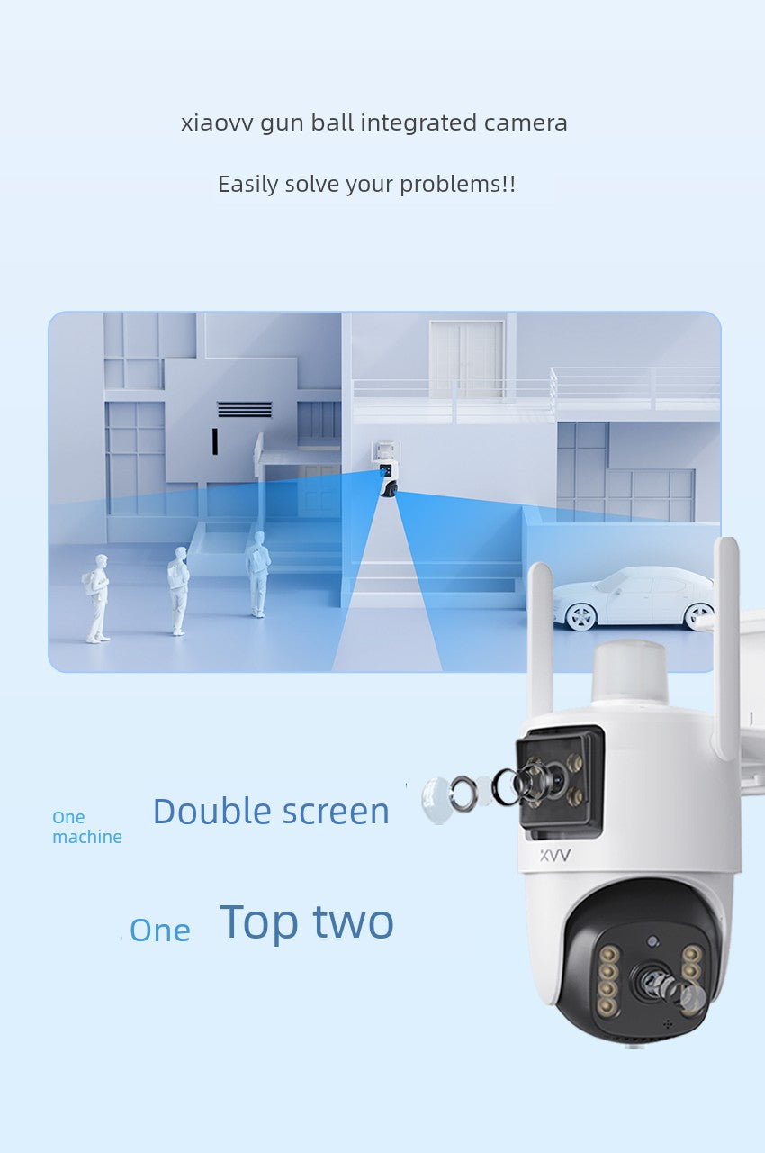 MIJIA App Camera Shadow Mobile Phone Remote For Home 360 Degrees No Dead Angle WiFi Door Ceiling Monitor