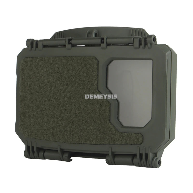 Tactical MOLLE Mobile Phone Box V2 Sport Chest Rig Hunting Vest Navigation Board Instant Equipment  Front Panel Phone Holder