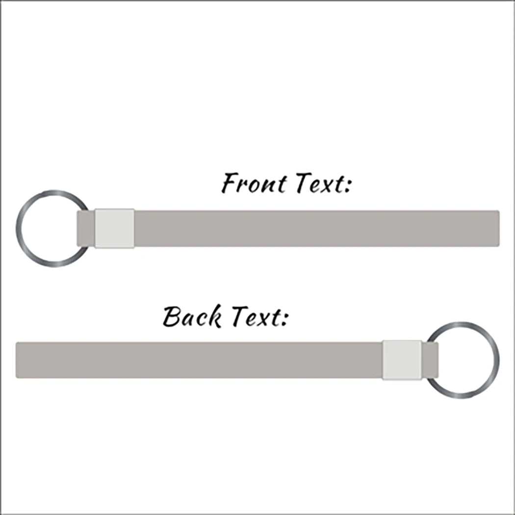 Custom Keychains Personalized Key Rings Llaveros Personalizados Customized for Events, Gifts, Backpacks, Awareness, Business