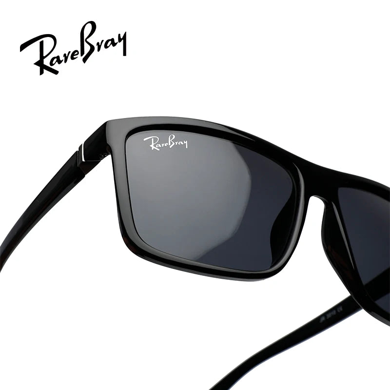RareBray New Fashion Men Women Sunglasses Polarized Trendy Driving Outdoor Fishing UV400 Anti-glare Square Frame Eyeglasses
