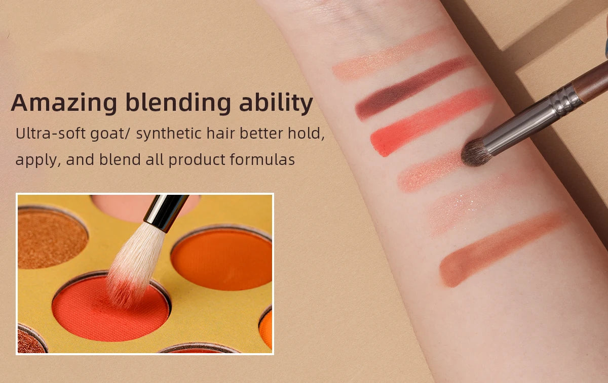 OVW Makeup Brushes Natural Hair Foundation Powder Eyeshadow Contour Professional Makeup brush Set Kit maquiagens