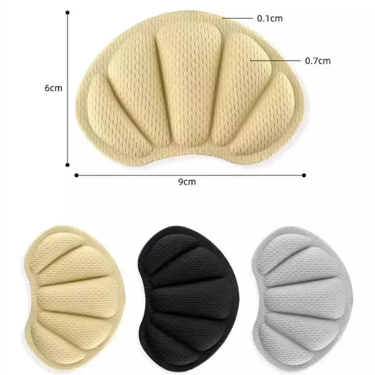 12pcs Foot Care Self-Adhesive Heel Protector Sticker Insoles for Sport Running Shoes Pad Adjustable Heel Liner Pain Relief pads
