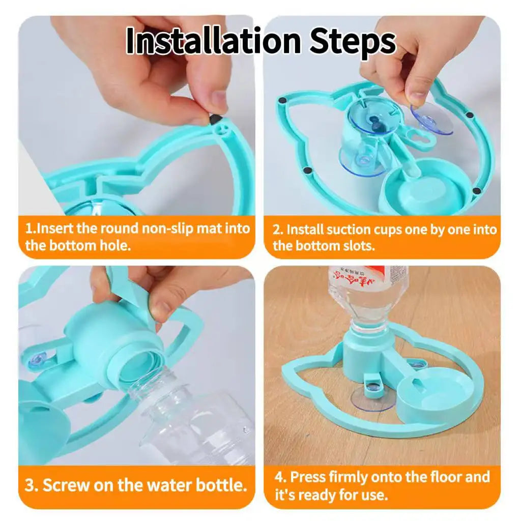 Stable Non-Slip Automatic Waterer for Pets, Ensures Clean Drinking Water, Promotes Pet Health, Ideal for Dogs and Cats