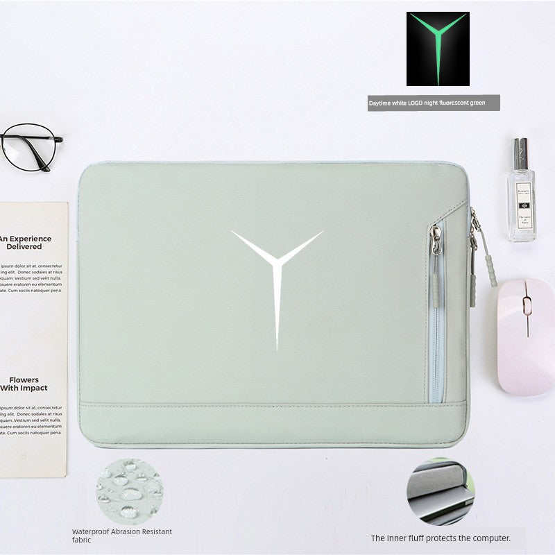 Gaming Notebook Applicable to Lenovo Saver R9000p Laptop Bag Liner Bag 2023 Y9000/7000x/K Waterproof Bubble Wrap Fleece-lined Protective Case 15.6-Inch Drop-Resistant