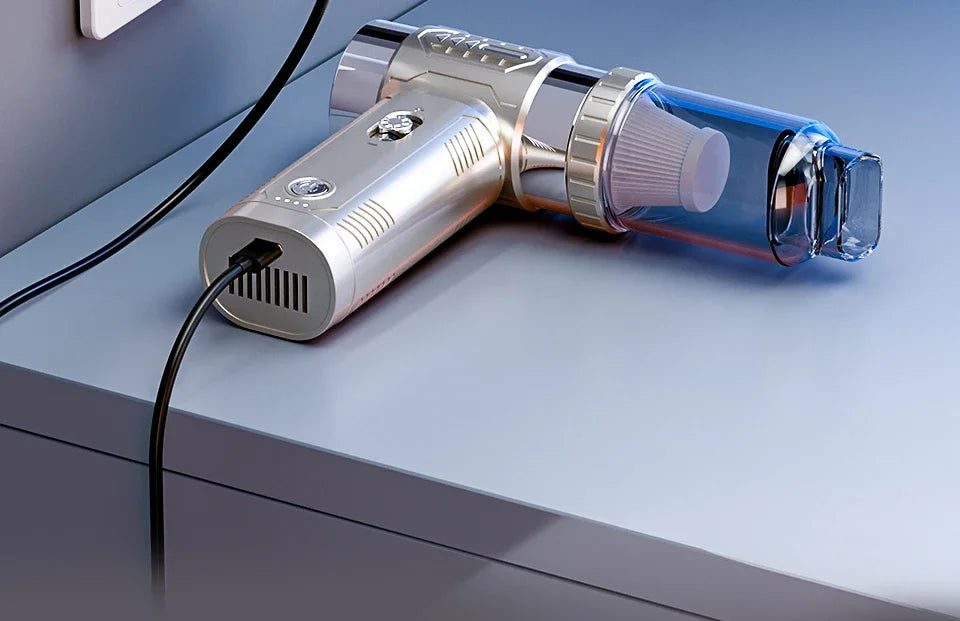 SZUK Mini Air Blower Brushless Motor Turbo Jet Fan Handheld Portable Duct Fan Turbofan Powerful Air Blower Car Vacuum Cleaner