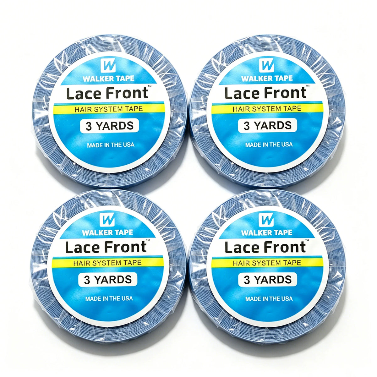 3 Rolls 0.8cm Walker Lace Front Tape 3Yards Double Sided Adhesive Tape for Wig Toupee