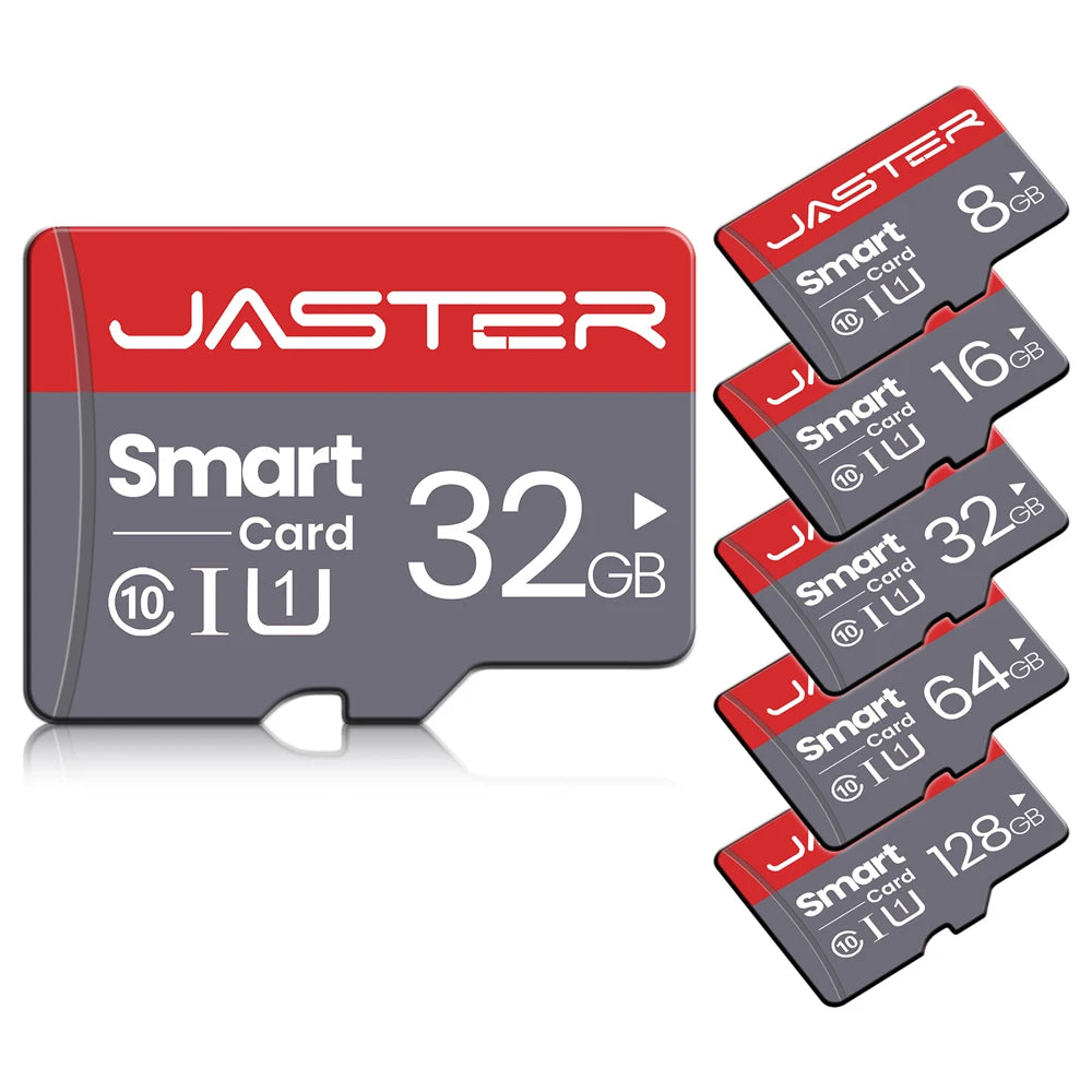 JASTER High Speed Mini SD Memory Card 256GB Class 10 Micro TF flash usb pen drive card 8GB 16GB 32GB 64GB 128GB for Smartphone