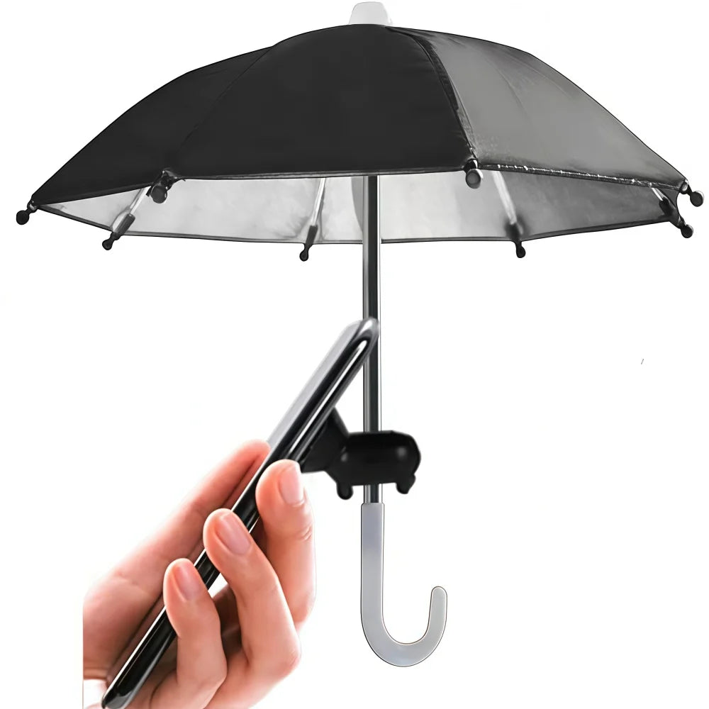 1Set Phone Umbrella Suction Cup Stand for Sun Shad, Outdoor Anti-Glare Cell Cute Sunshade Holder, Car Navigation Shade Visor
