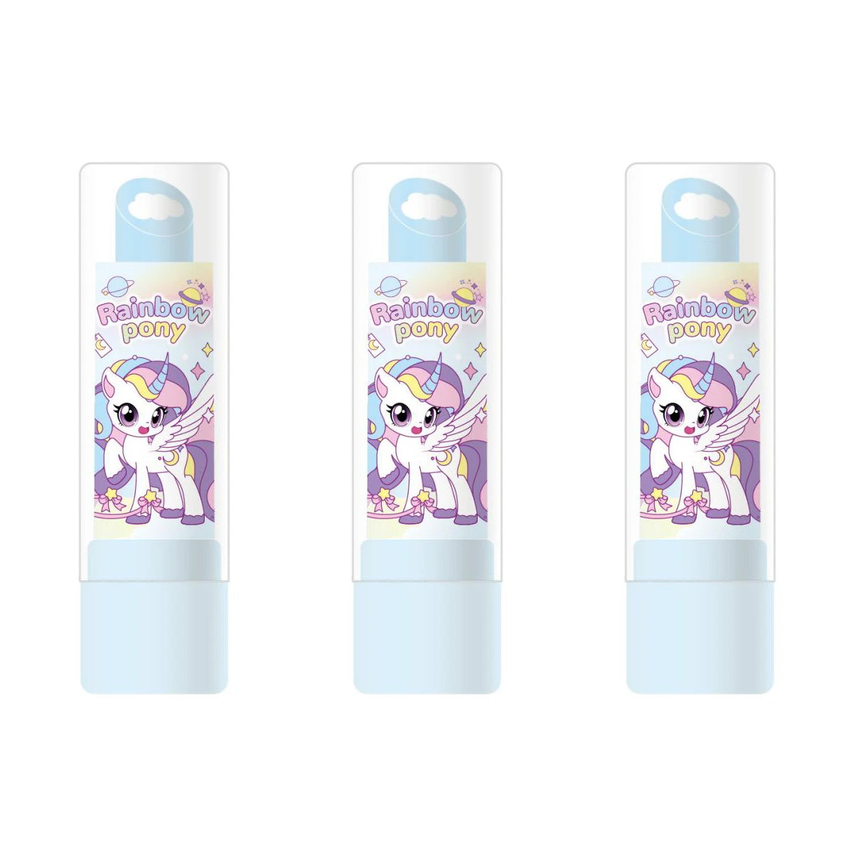 Pony-style lipstick, eraser, fun cosmetics, styling, school office painting, exam pencil, eraser, student and teacher gifts