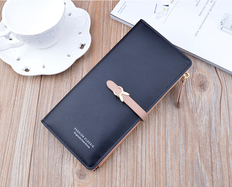 Luxury Long Wallet Purses for Women New Trend Slim Wallets Female Clutch Bag Ladies Credit Card Holder