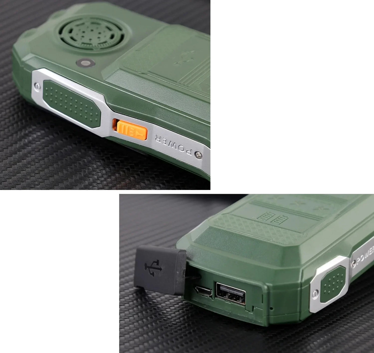 Low Price Rough Phone Big Battery Push-Button Quick Call 3 Sims Loud Speaker Two Torch GSM 2G Large Display Durable Senior Phone