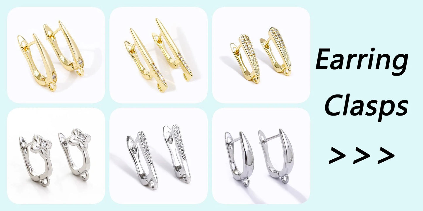 18K Gold Plated Brass Round Strong Magnetic Clasps For Bracelet Necklace Making Findings,End Clasps Connector For Jewelry Making