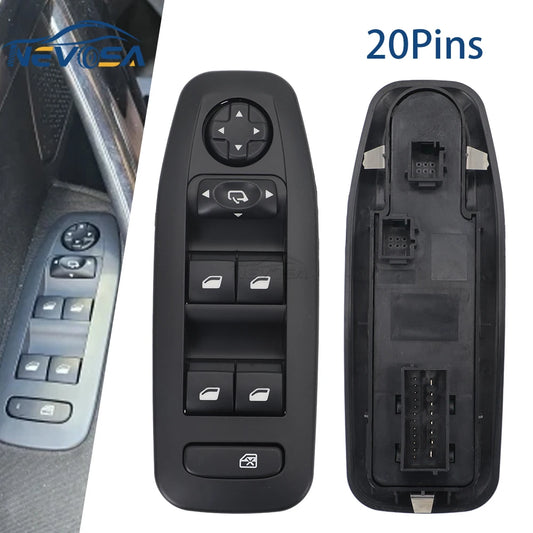 Left Hand 96749624ZD For Peugeot 2008 5 Door Hatchback 2013 2014 2015 2016 2017 2018 2019 Car Electric Front Left Window Switch