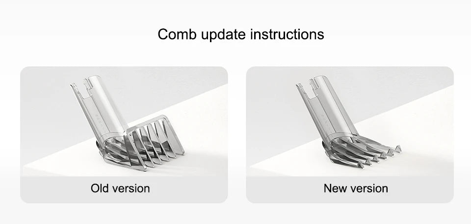 NEW MIJIA Hair Clipper 2 Hair Trimmer Professional Beard Cut Machine IPX7 Waterproof Wireless Haircut Machine Mijia Clipper 2