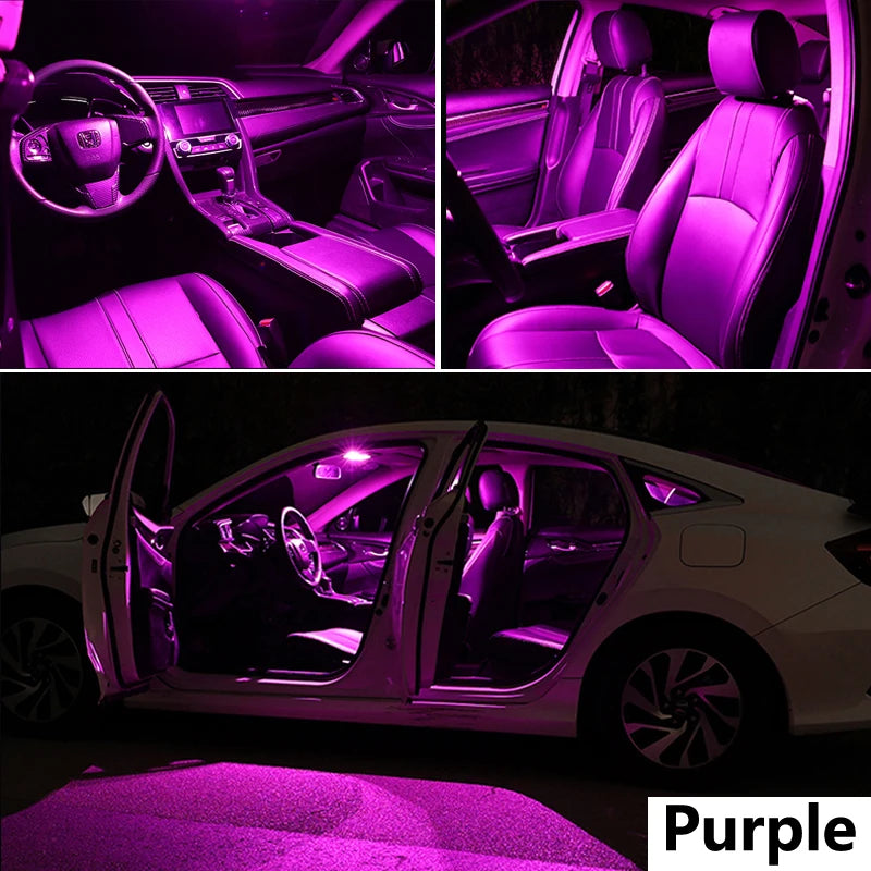 ZITWO 11Pcs Canbus LED Bulb Interior Dome Reading Map Trunk Light Kit For Skoda Scala 2019 2020 2021 2022 Car Accessories Canbus