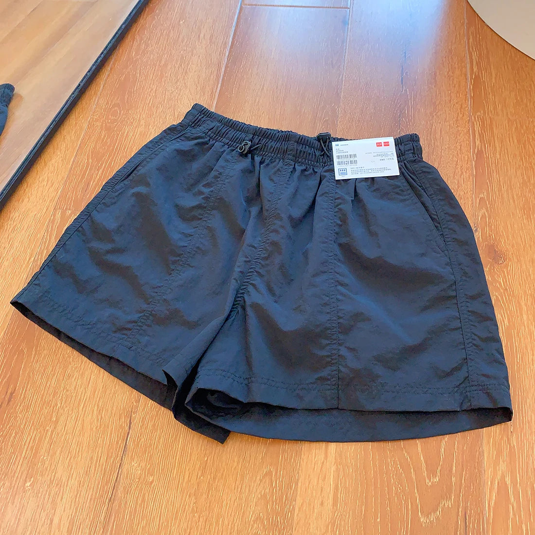 Summer New Women's Casual Thin Quick Dry Sport Shorts High Waist Wide Leg Pants High Waist Absorb Sweat Summer Fashion