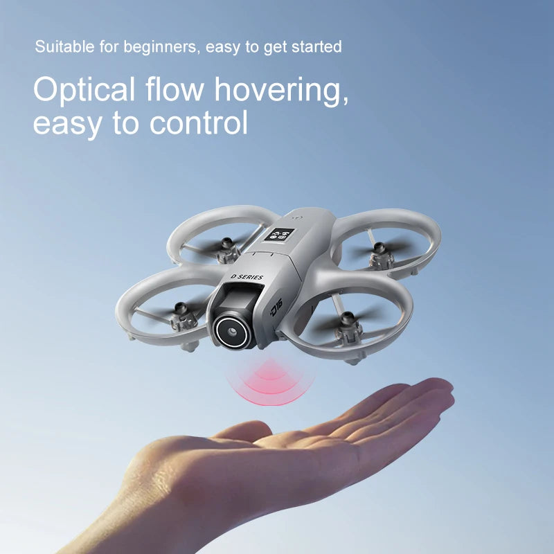 D16 Mini RC Quadcopter Drone Wide Angl 1080P HD Dual Camera 5G WIFI FPV UAV Obstacle Avoidance Optical Flow Perfect  Outdoor Toy