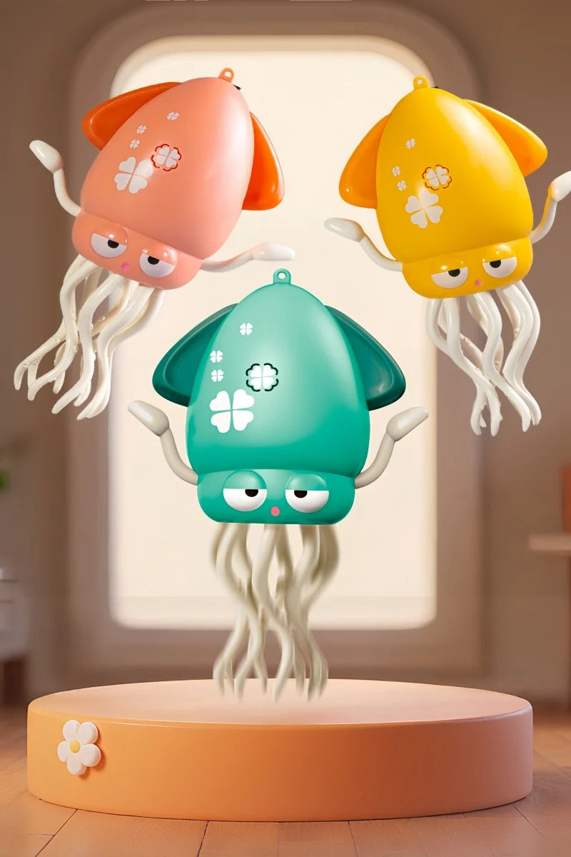 New and unique magical dancing octopus electric squid sensing and evading obstacles octopus children stress-relieving fishing
