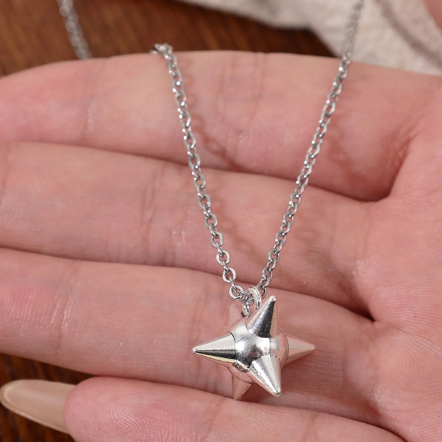 Punk Rock Aesthetic Spike Morning Star Rivet Dangle Charms Jewelry Making Gothic Spiky Ball Pendant Charms DIY Jewelry Findings